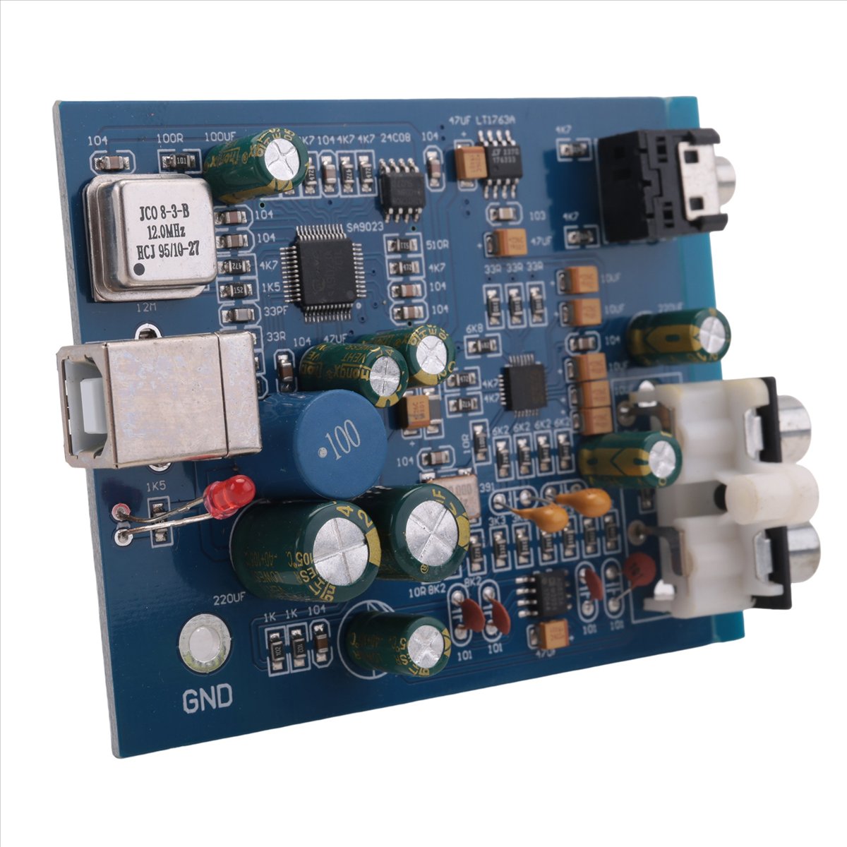 Audio Home Cinema - لوحة فك تشفير USB صغيرة A64I