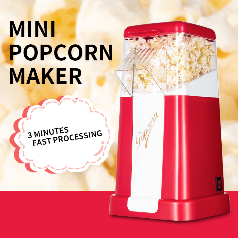 Popcorn Machine Home - آلة صنع الفشار المنزلية الصغيرة، ماكينة