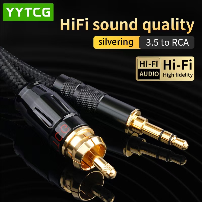 Home Cinema Player - كابل YYTCG SPDIF Coaxial HIFI 3.5mm