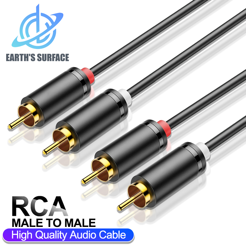 Home Cinema Player - HIFI ستيريو كابل RCA 2RCA إلى