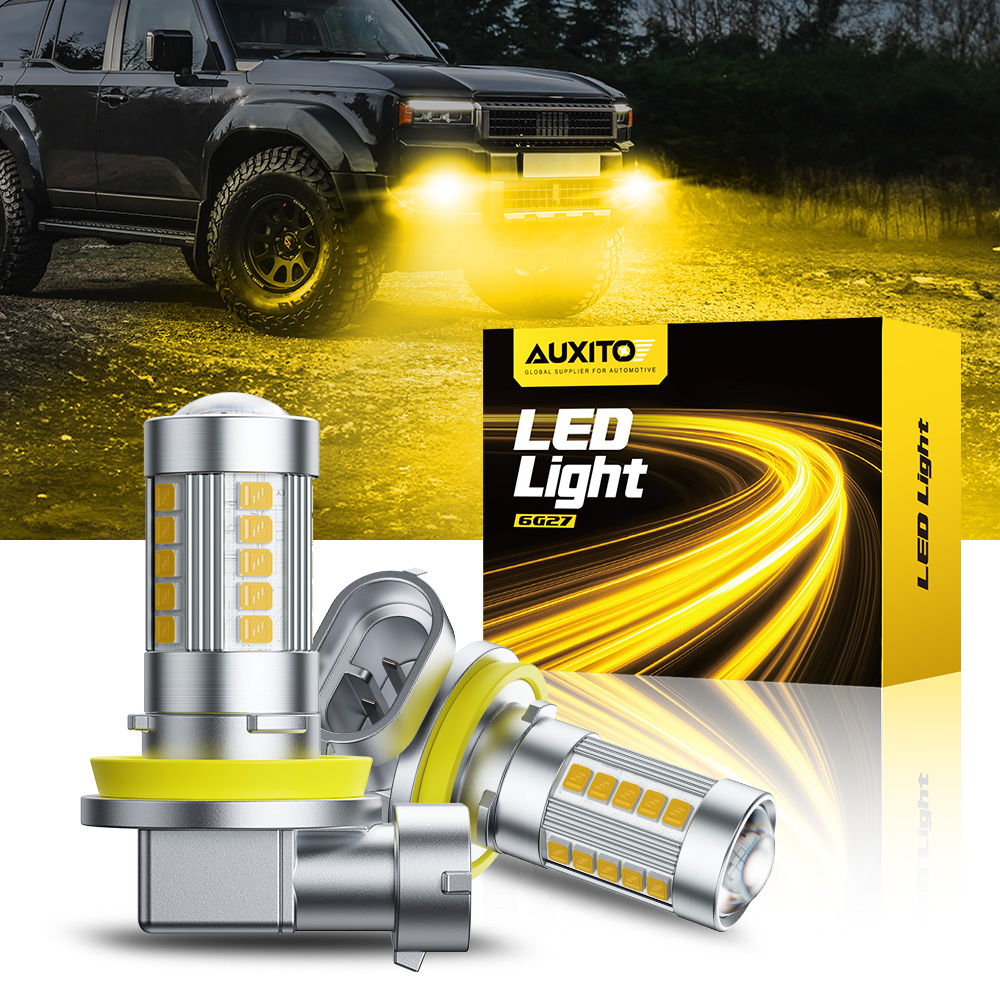 Projector Lamp Replacement - AUXITO 6G27 الضباب الخفيف H8 H9