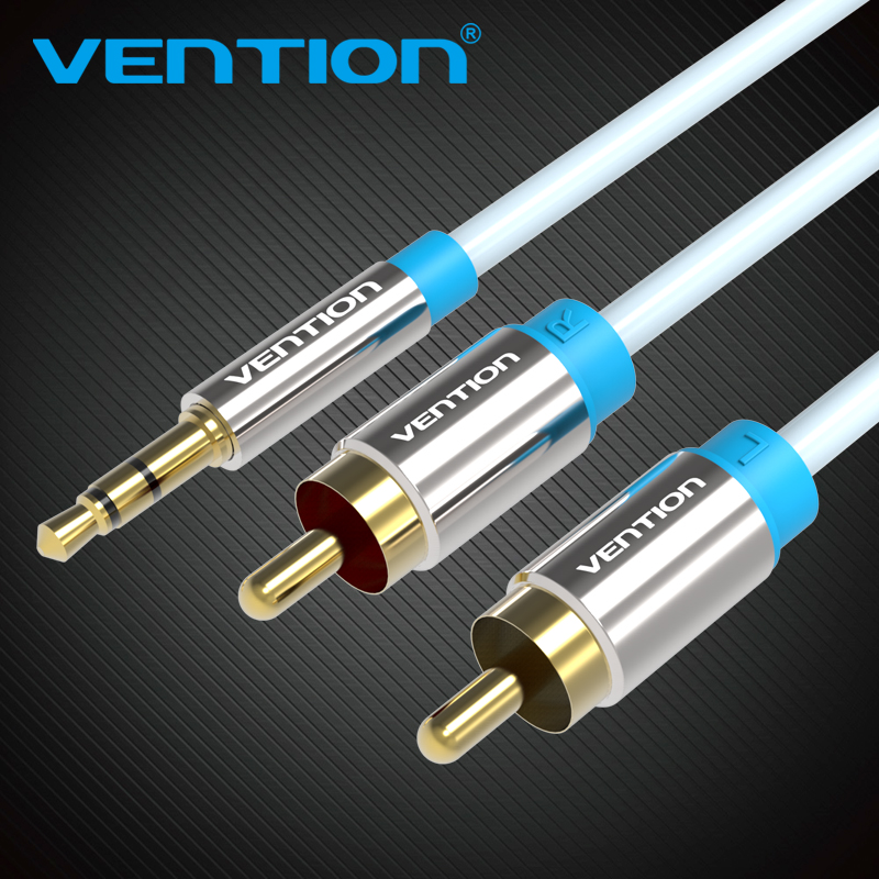 Home Cinema Player - Vention كابل RCA 3.5 إلى 2rca