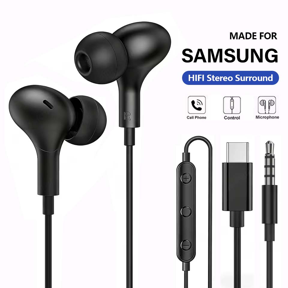 Home Cinema Amazon - سماعات أذن USB-C لسامسونج جالاكسي S24