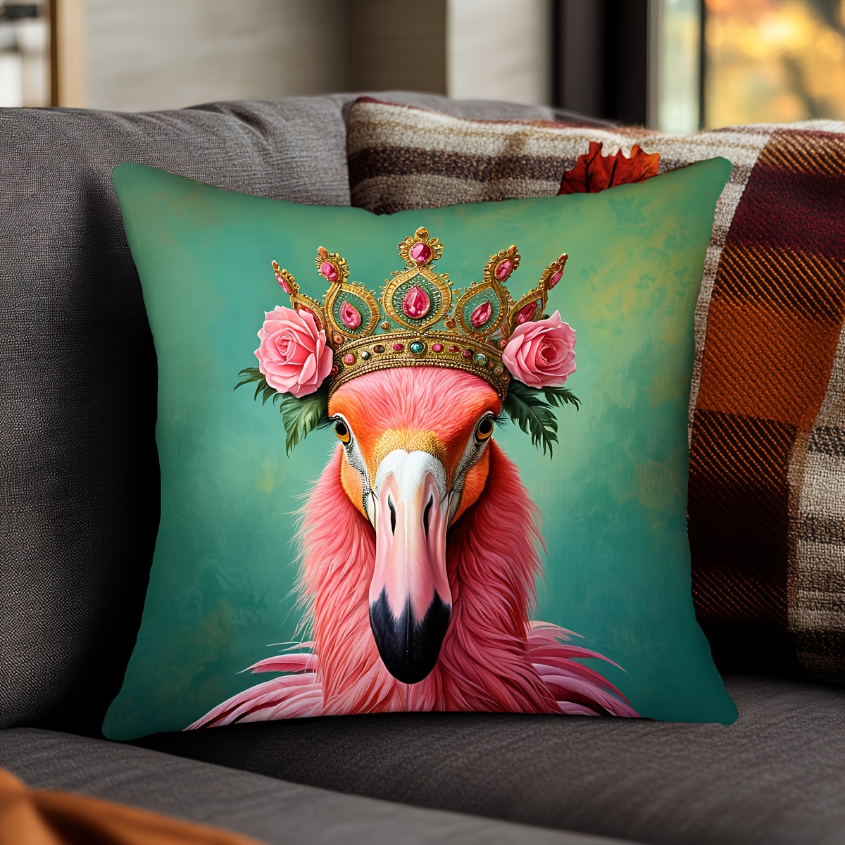 غطاء وسادة مطبوع بتصميم فلامين - مراجعة Recliner Sofa Cover وسعره