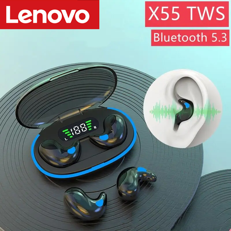 سماعات لينوفو X55 TWS ميني لاس - مراجعة Home Cinema Amazon وسعره
