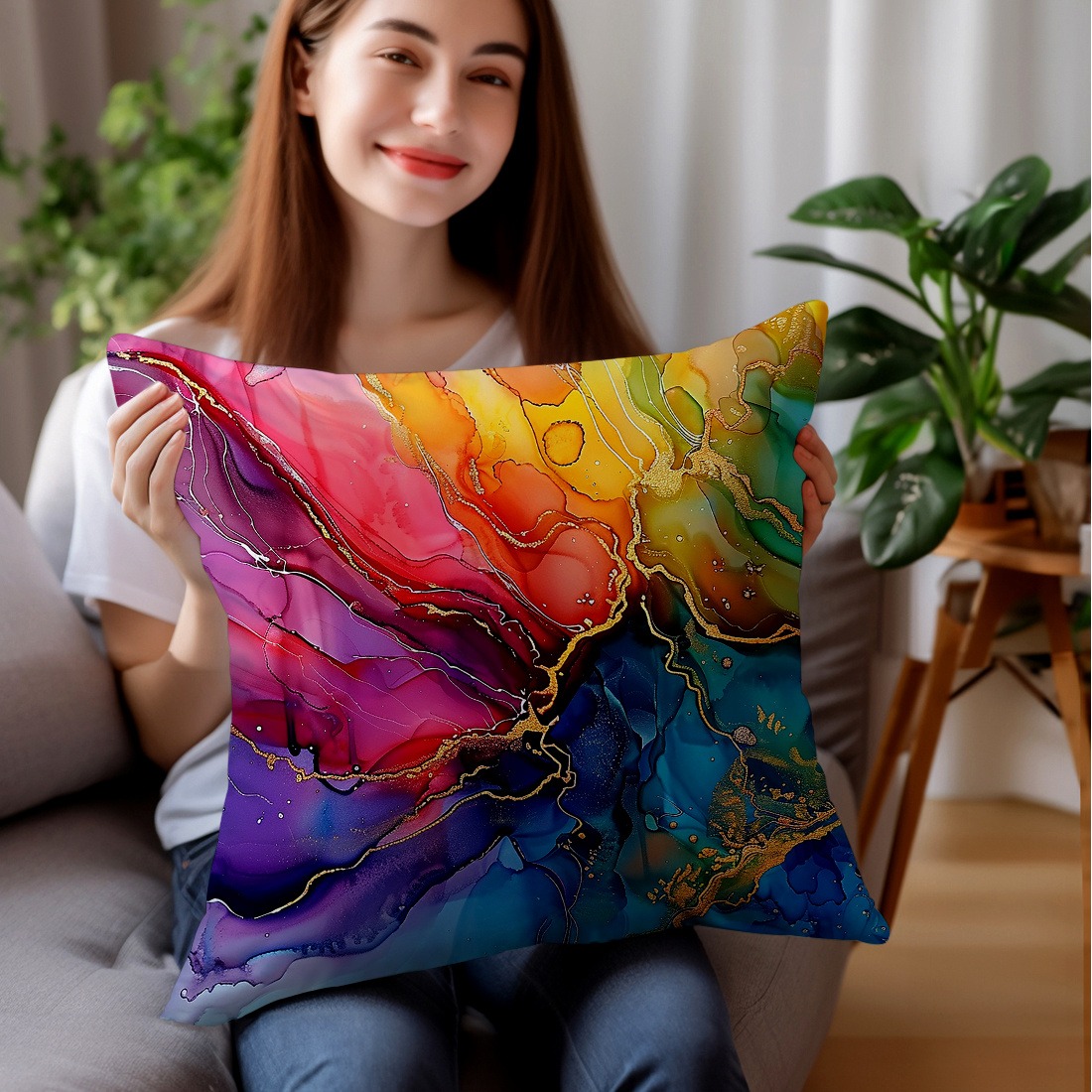هندسية الفن وسادة للديكور غطاء - مراجعة Recliner Sofa Cover وسعره