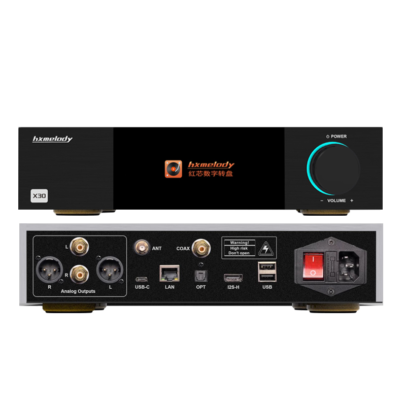 Hxmelody X30 المزدوج AK4493SEQ - مراجعة Home Cinema Receiver وسعره
