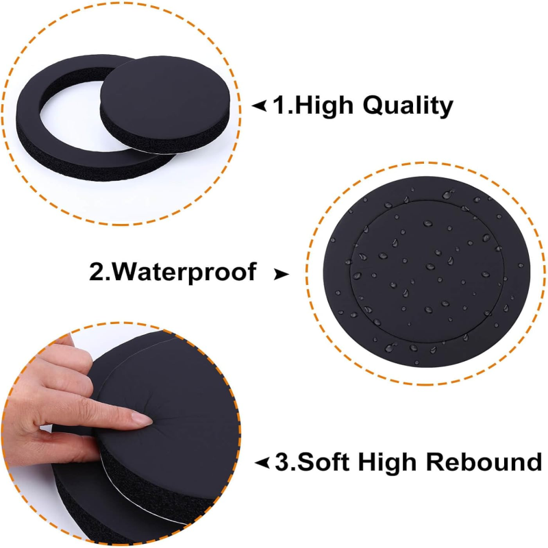 4/5/6.5 بوصة باب السيارة المتك - مراجعة Noise Isolating Pad وسعره
