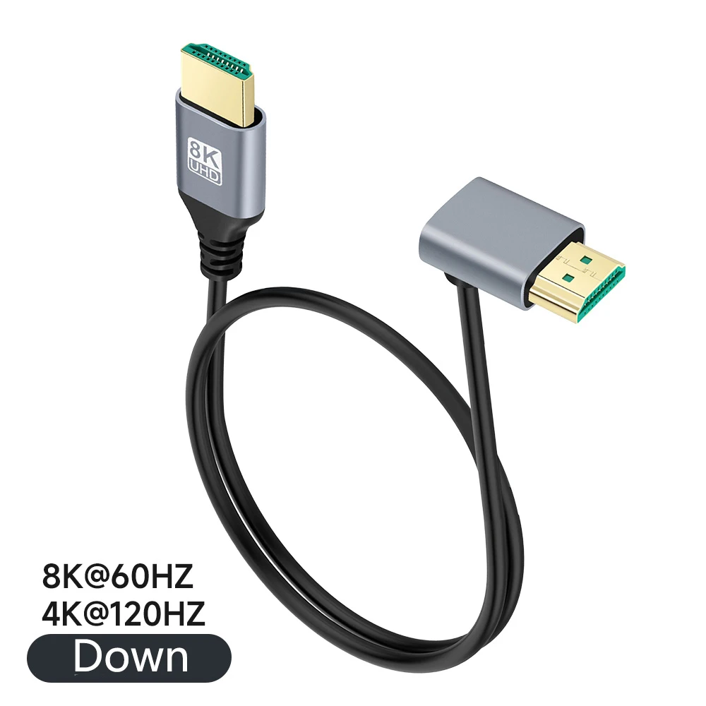 90 درجة HDMI 2.1 فولت وصلة كاب - مراجعة Hdmi Arc Cable وسعره
