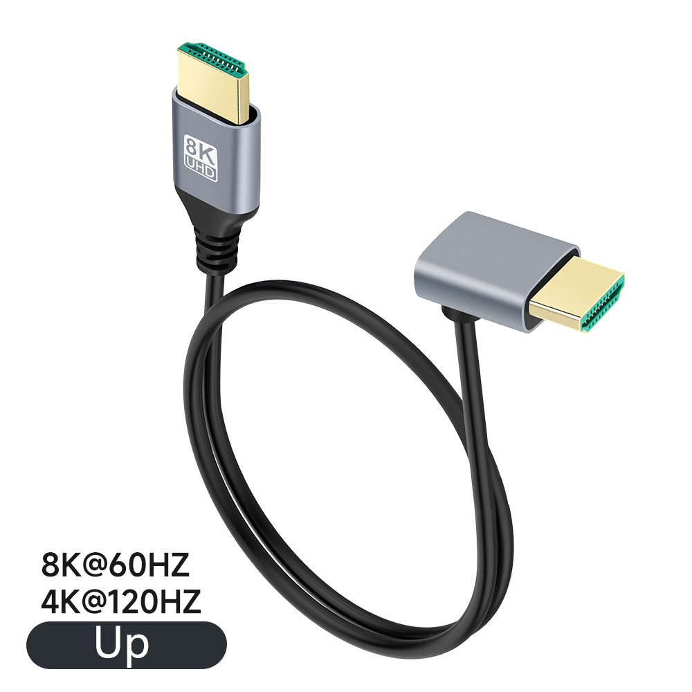 90 درجة HDMI 2.1 فولت وصلة كاب - مراجعة Hdmi Arc Cable وسعره
