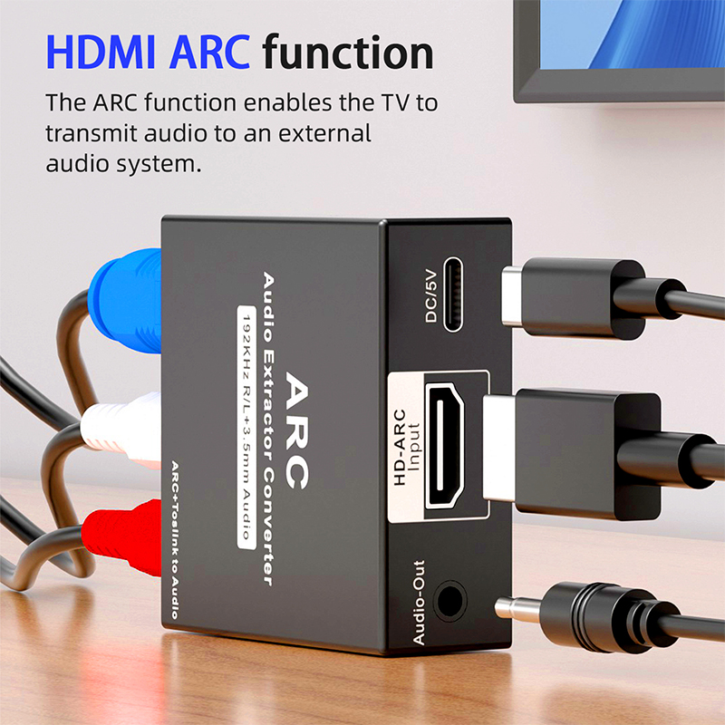 محول صوت رقمي إلى تناظري بتقني - مراجعة Hdmi Arc Cable وسعره