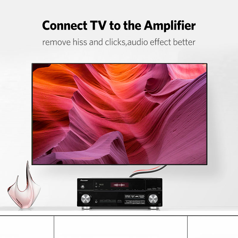 UGREEN 2RCA إلى 2 RCA الذكور إ - مراجعة Home Cinema Player وسعره