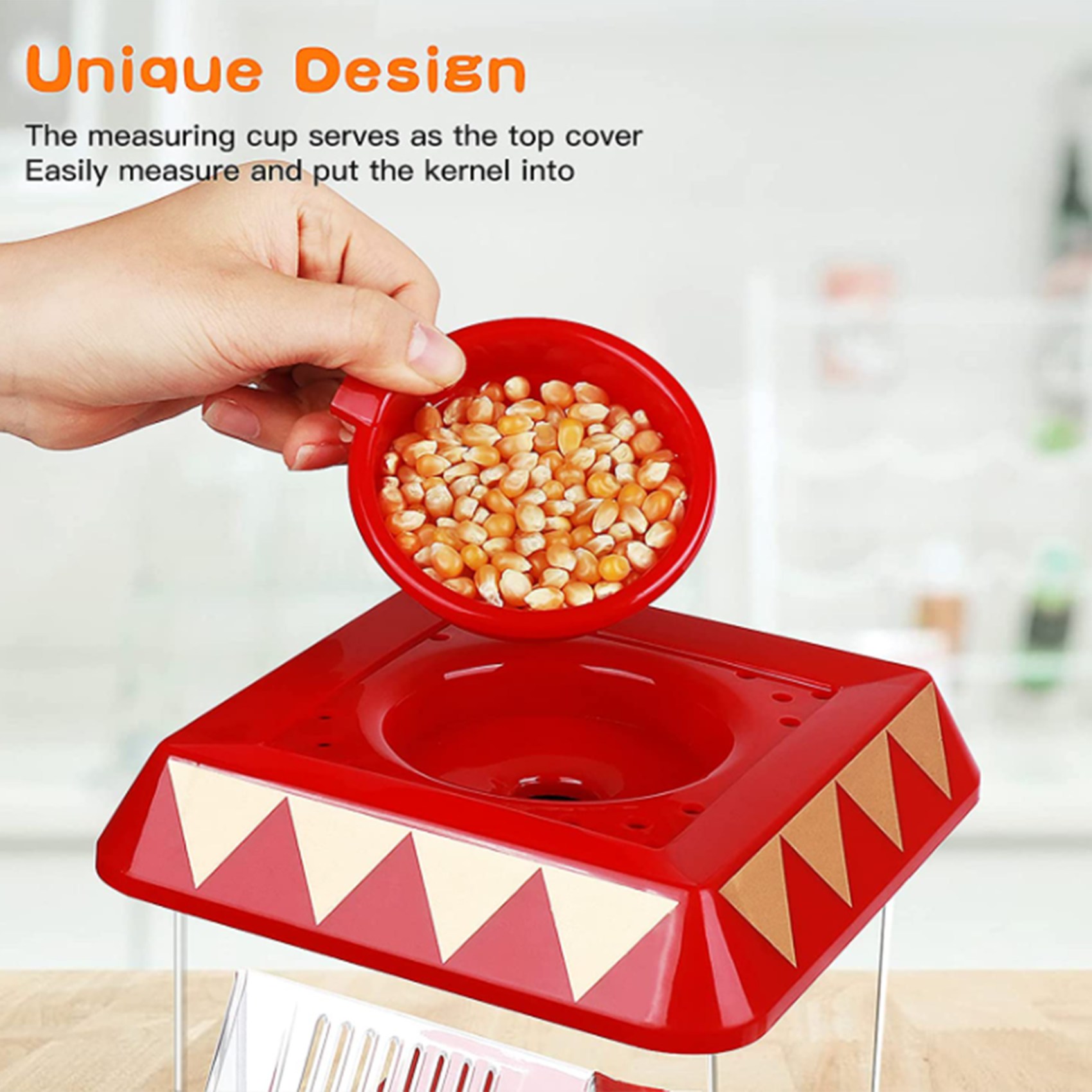 ماكينة صنع الفشار A69X، ماكينة - مراجعة Popcorn Machine Home وسعره
