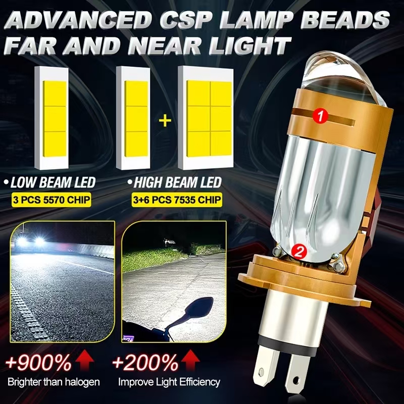 كاموتو ثنائية LED عدسة العارض  - مراجعة Projector Lamp Replacement وسعره