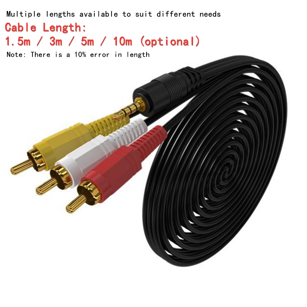 3.5 مللي متر إلى 3 RCA كابل ال - مراجعة Home Cinema Player وسعره