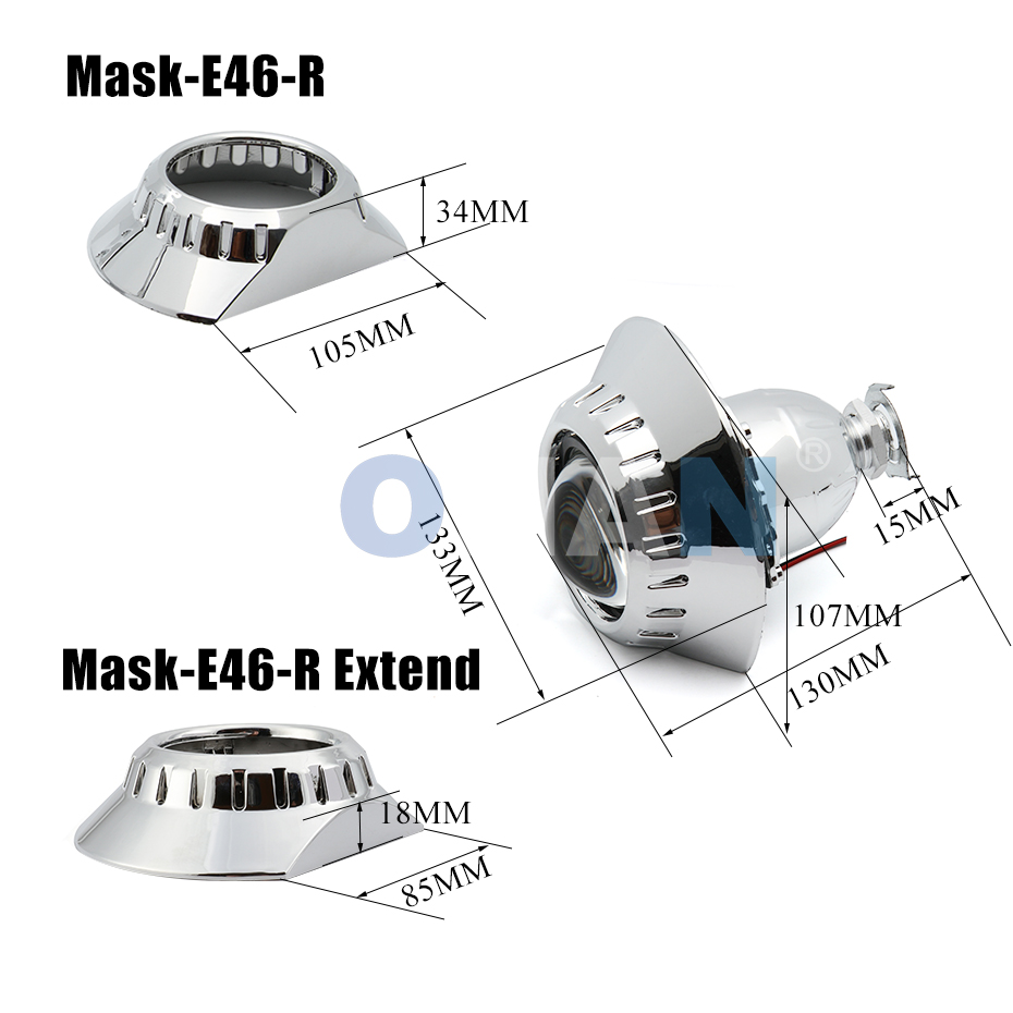 2.5 بوصة ثنائية جهاز عرض مزود  - مراجعة Projector Lamp Replacement وسعره