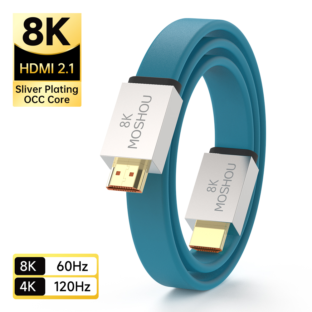 كابل MOSHOU HDMI 2.1 بسرعة 48  - مراجعة Hdmi Arc Cable وسعره