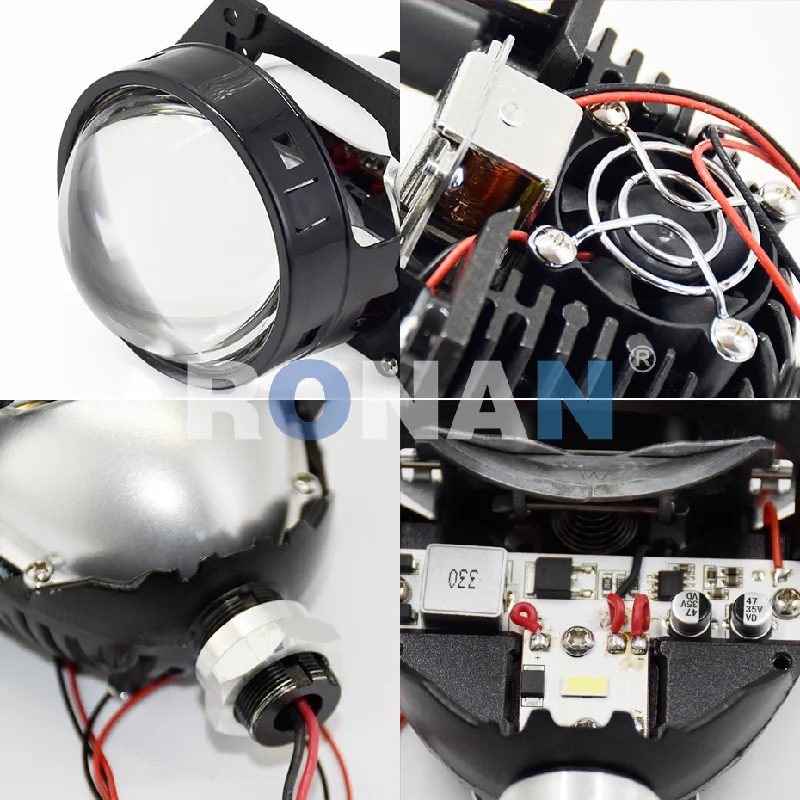 Ronan 40 واط 3 بوصة ثنائية Led - مراجعة Projector Lamp Replacement وسعره