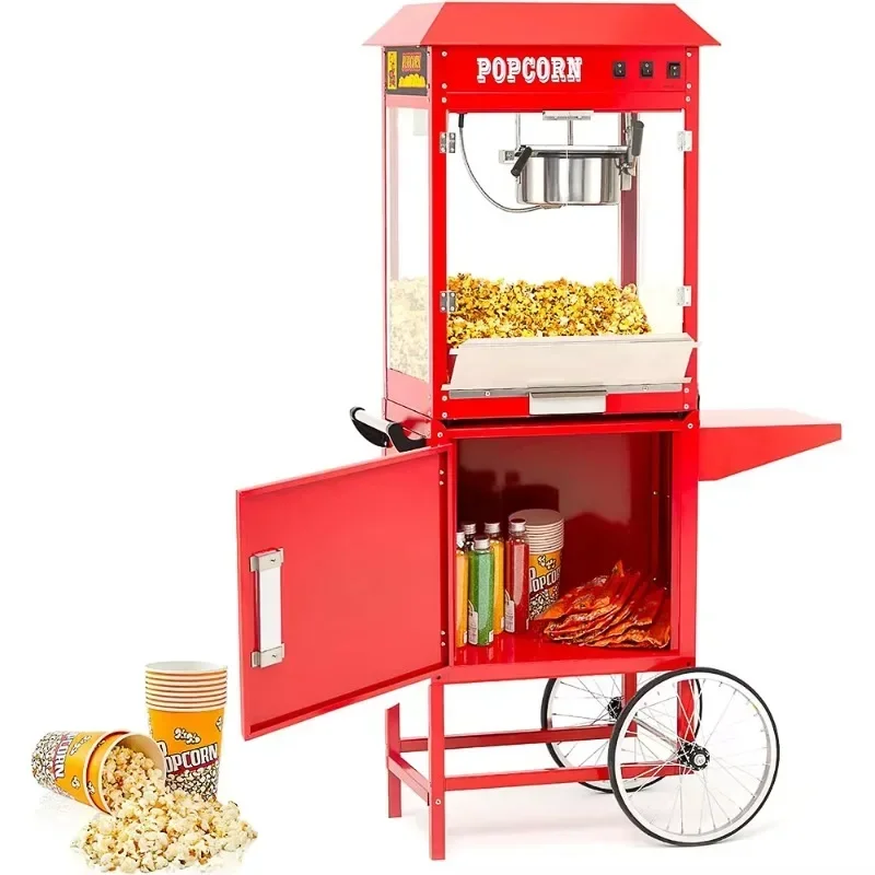 ماكينة صنع الفشار الكهربائية ا - مراجعة Popcorn Machine Home وسعره