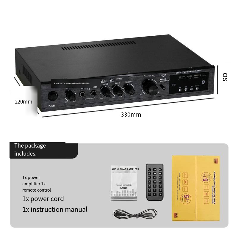 إيجابي 5.1 قناة الوزن الزائد ب - مراجعة Home Cinema Receiver وسعره