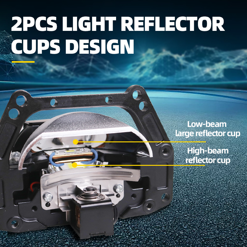 سانفي سيارة LK8 Bi جهاز عرض (ب - مراجعة Projector Lamp Replacement وسعره