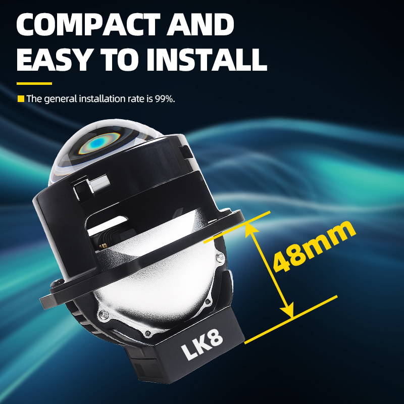 سانفي سيارة LK8 Bi جهاز عرض (ب - مراجعة Projector Lamp Replacement وسعره