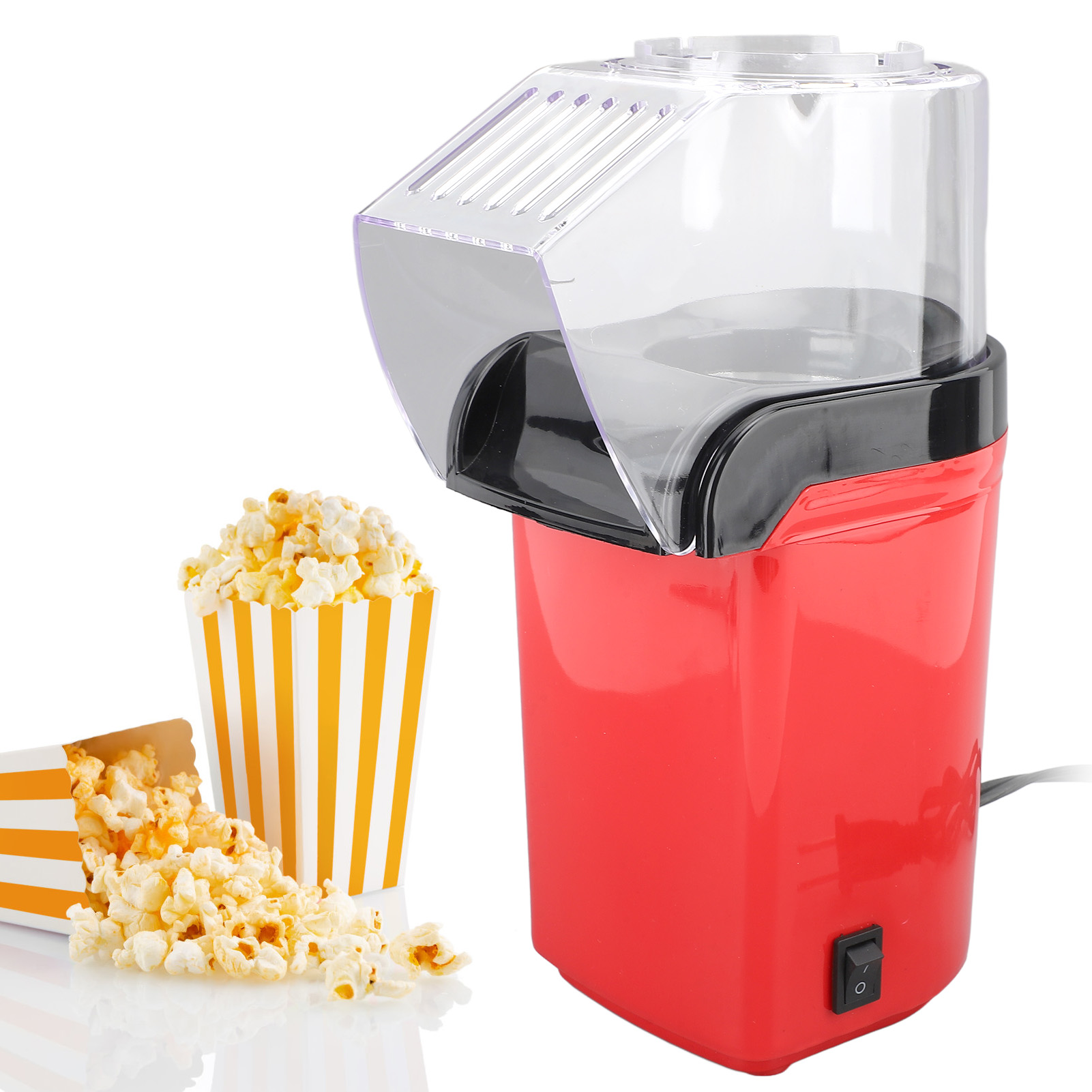 1200 واط الكهربائية الهواء الس - مراجعة Popcorn Machine Home وسعره